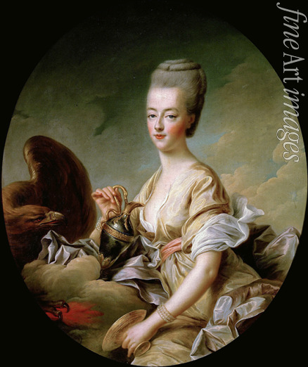 Drouais François-Hubert - Portrait of Queen Marie Antoinette (1755-1793) als Hebe