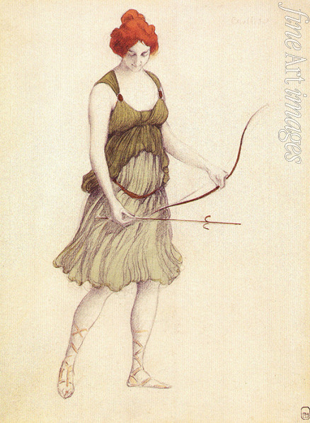 Bakst Léon - Costume design for the ballet 