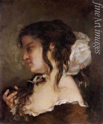 Courbet Gustave - La méditation (la réflexion)