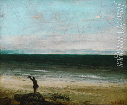 Courbet Gustave - Le Bord de mer à Palavas (Seacoast at Palavas)