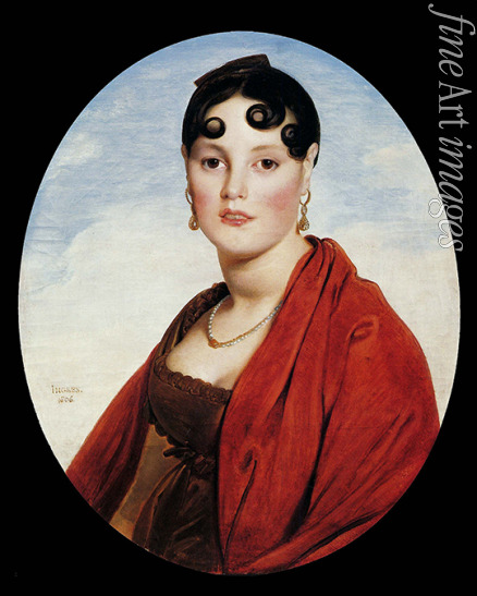 Ingres Jean Auguste Dominique - La Belle Zélie (Porträt von Madame Aymon)