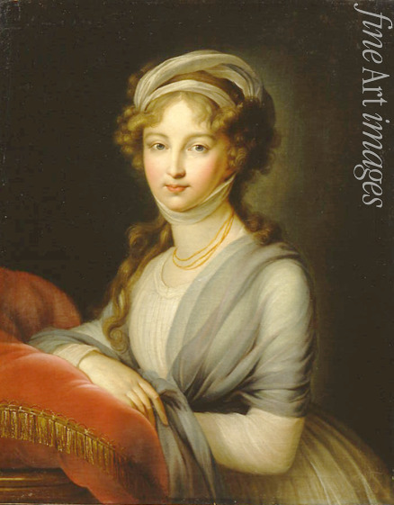Vigée Le Brun Louise Élisabeth - Porträt der Kaiserin Elisabeth Alexejewna, Prinzessin Luise von Baden (1779-1826)