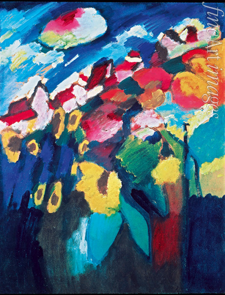 Kandinsky Wassily Vasilyevich - Murnau. The Garden II