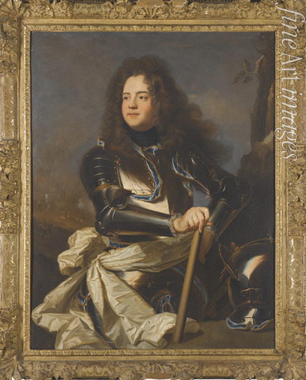 Rigaud Hyacinthe François Honoré Kreis von - Porträt von Louis Henri de La Tour d'Auvergne (1679-1753)