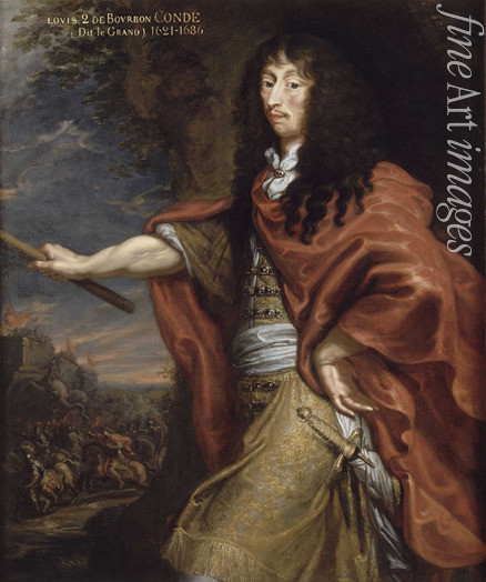 Egmont Justus van - Portrait of Louis II de Bourbon (1621-1686)