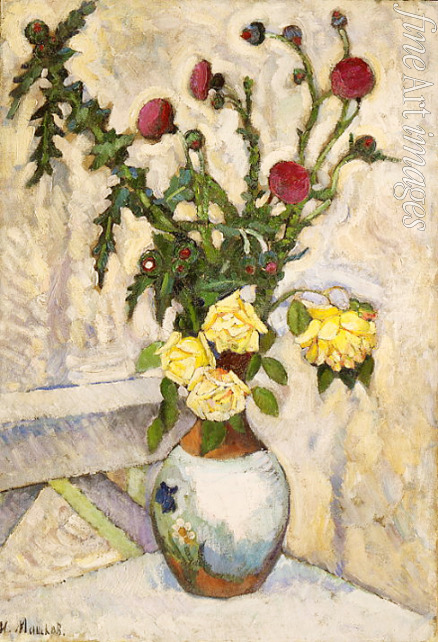 Mashkov Ilya Ivanovich - Roses and thistles