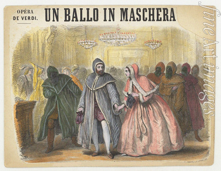 Emy Henry - Oper Un Ballo in maschera von Giuseppe Verdi, Paris, Théâtre Italien