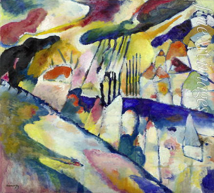 Kandinsky Wassily Vasilyevich - Landscape with Rain