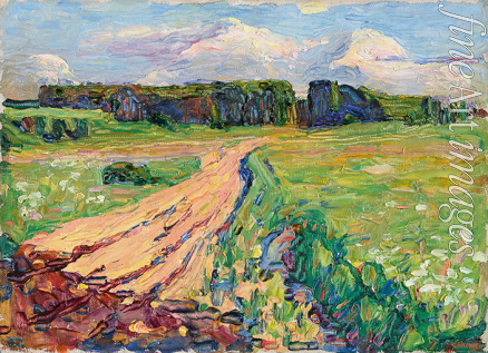 Kandinsky Wassily Vasilyevich - Planegg I. Landscape near Munich