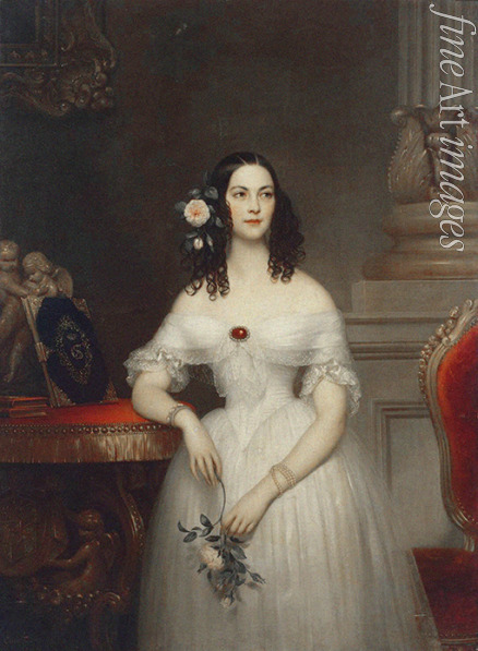 Court Joseph-Désiré - Portrait of Ekaterina Alexeyevna Shcherbatova (1818-1869)