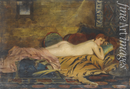 Ralli Théodore Jacques (Theodoros) - Reclining Nude