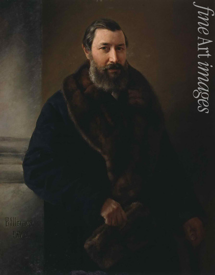 Sherwood Vladimir Osipovich - Portrait of Yuri Fyodorovich Samarin (1819-1876)