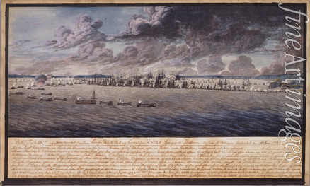 Schoultz Johan Tietrich - Zweite russisch-schwedische Seeschlacht bei Svenskasund am 10. Juli 1790