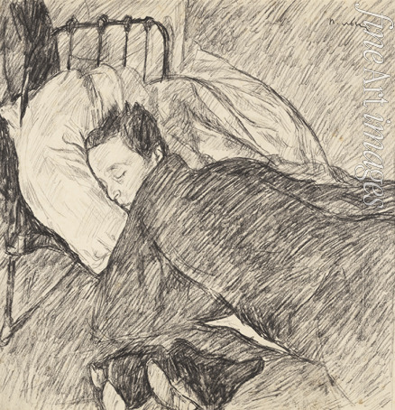 Lvov Pyotr Ivanovich - Osip Mandelstam sleeping