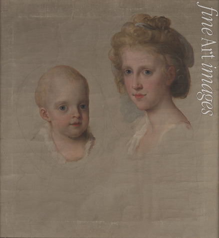 Kauffmann Angelika - Maria Luisa (1773-1802), später Großherzogin der Toskana, und Maria Amalia (1782-1866), später Herzogin von Orléans und Königin