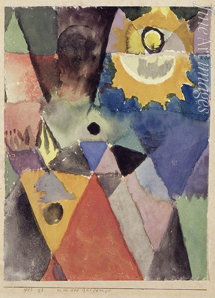 Klee Paul - Still life with gas lamp