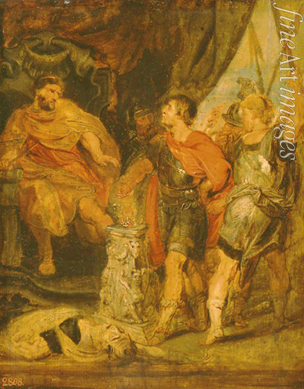 Rubens Peter Paul (School) - Mucius Scaevola before Porsenna
