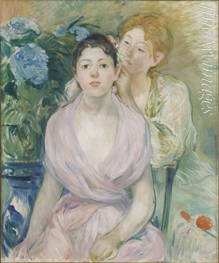 Morisot Berthe - Hortensia (The two sisters)