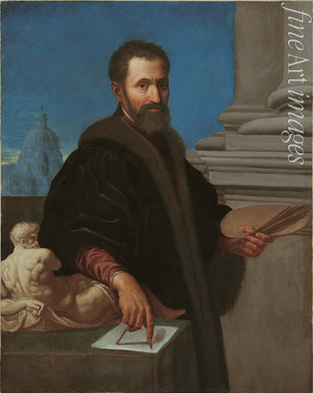 Cresti (called Il Passignano) Domenico - Portrait of Michelangelo Buonarroti