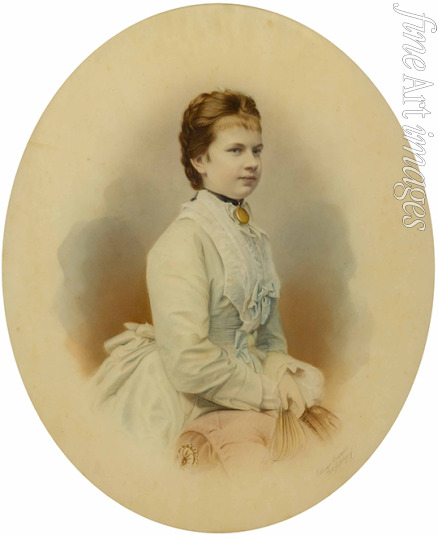 Photo studio Eduard Ellinger Budapest - Archduchess Gisela of Austria (1856-1932), Princess of Bavaria