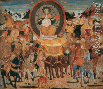 Giovanni di Ser Giovanni (Lo Scheggia) - Der Triumph des Ruhmes