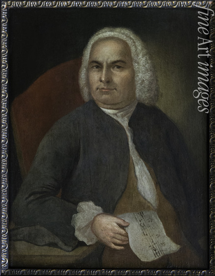 Göbel Johann Emanuel - Porträt von Johann Sebastian Bach