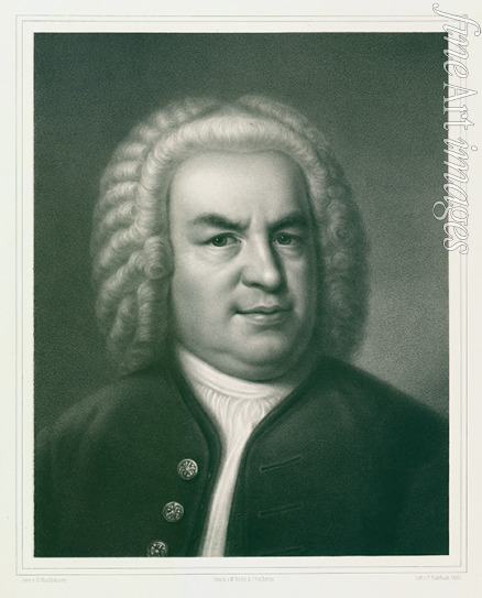 Rohrbach Paul - Porträt von Johann Sebastian Bach