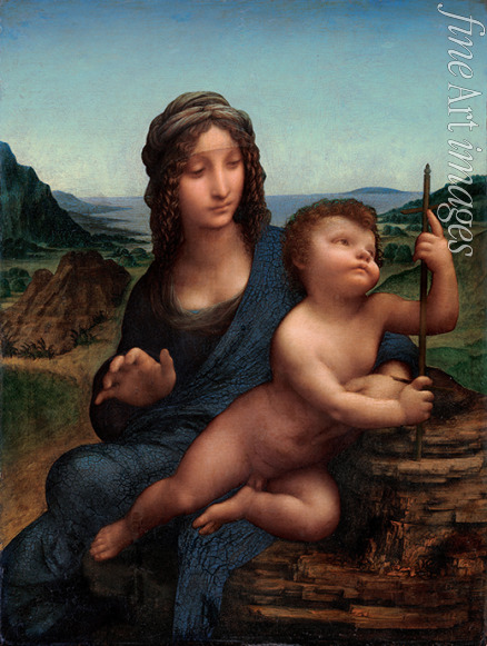 Leonardo da Vinci - The Madonna of the Yarnwinder