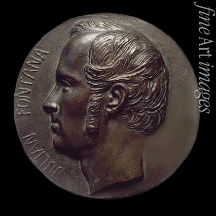 Oleszczynski Wladyslaw - Julian Fontana (1810-1869), Bronzemedaille