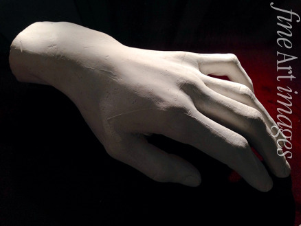 Clésinger Auguste - Abdruck der linken Hand von Frédéric Chopin