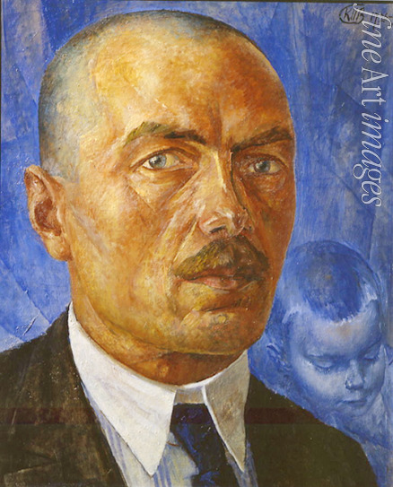 Petrov-Vodkin Kuzma Sergeyevich - Self-portrait