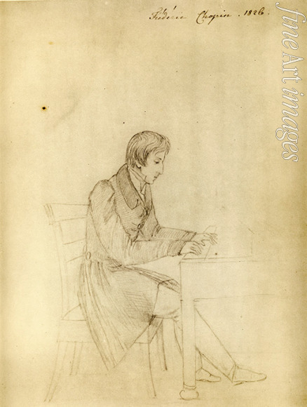 Radziwill Elisa Princess - Portrait of Frédéric Chopin (1810-1849)