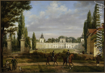 Kasprzycki Wincenty - View of the Wilanów Palace