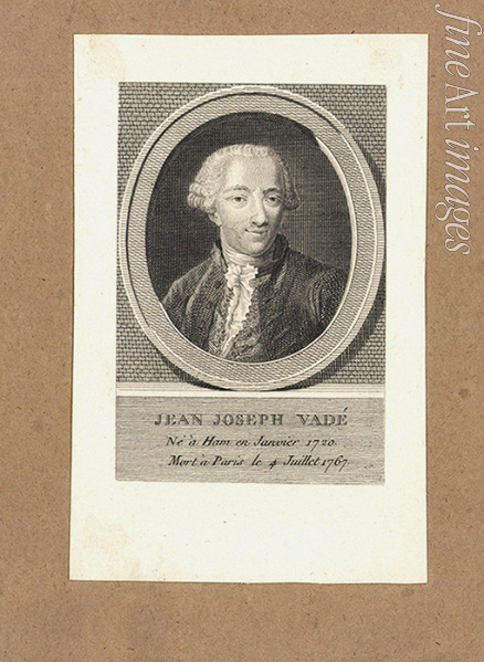 Anonymous - Portrait of Jean-Joseph Vadé (1720-1757)