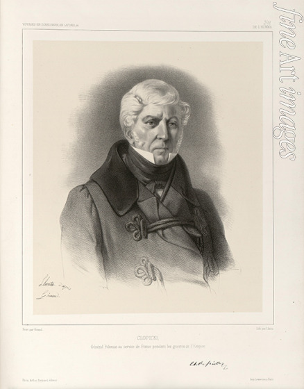Llanta Jacques François Gaudérique - Porträt von General Jozef Chlopicki (1771-1854)