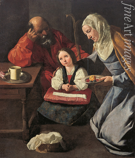 Zurbarán Francisco de - The Childhood of the Virgin