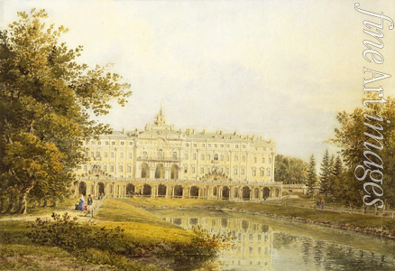 Meier Jegor Jegorowitsch - Blick auf den Konstantin-Palast in Strelna bei St. Petersburg