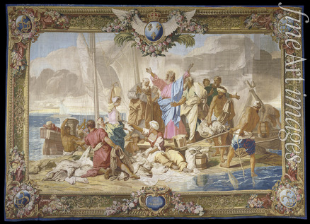 Jouvenet Jean - Tapestry: The Miraculous Draught of Fishes (Manufacture Royale des Gobelins)