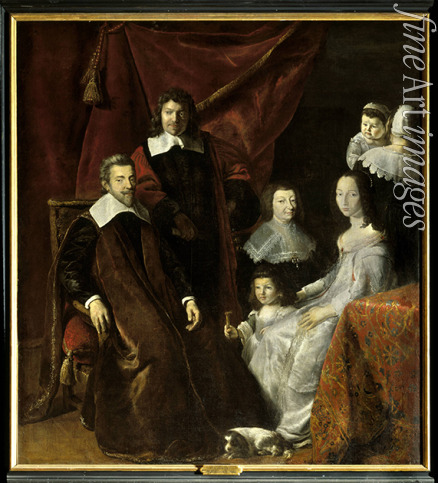 Champaigne Philippe de - Portrait of the Family of Habert de Montmor