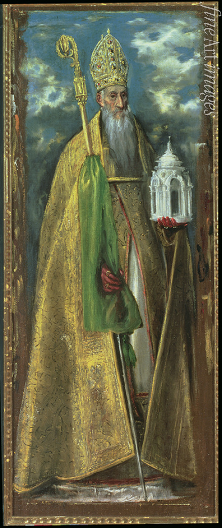El Greco Dominico - Augustine of Hippo