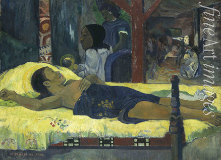 Gauguin Paul Eugéne Henri - Die Geburt (Te tamari no atua)