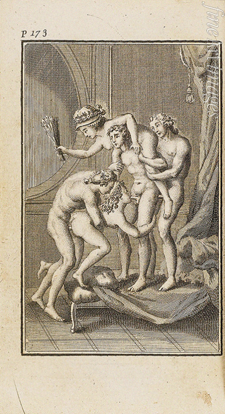 Anonymous - Illustration for La Philosophie dans le Boudoir by Marquis de Sade