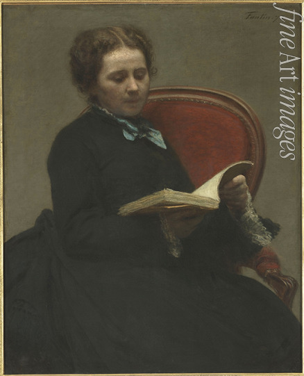 Fantin-Latour Henri - Portrait of Victoria Dubourg