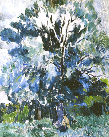 Drewin Alexander Davidowitsch - Landschaft. Unter einem Baum