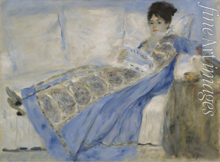 Renoir Pierre Auguste - Portrait of Madame Monet