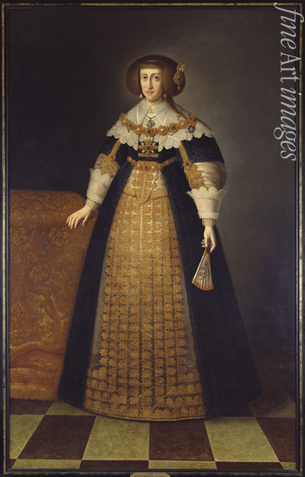 Anonymous - Portrait of Archduchess Cecilia Renata of Austria (1611-1644), Queen of Poland
