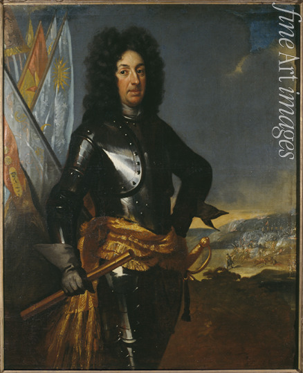 Krafft David von - Portrait of Count Adam Ludvig Lewenhaupt (1659-1719)