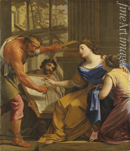 Vouet Simon - Artemisia baut das Mausoleum