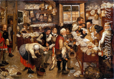 Brueghel Pieter der Jüngere - Zehntabgabe (Der Bauernadvokat)