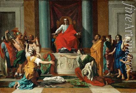 Poussin Nicolas - The Judgment of Solomon